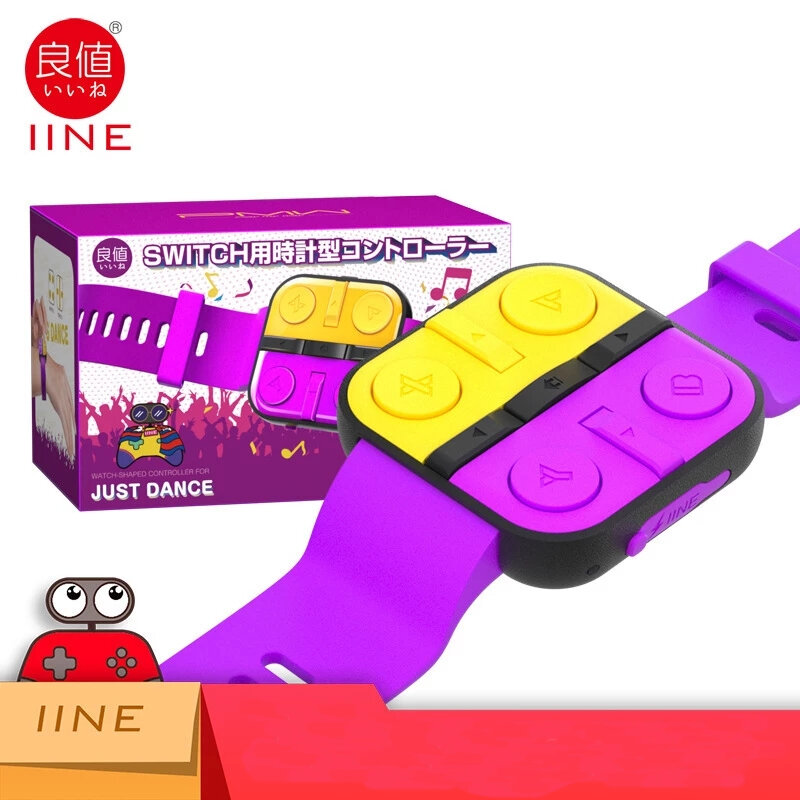 

IINE Just Dance JOY-CON Watch for Nintendo Switch Wireless bluetooth Wrist Band Strap Dancing Somatosensory Wristband Fu