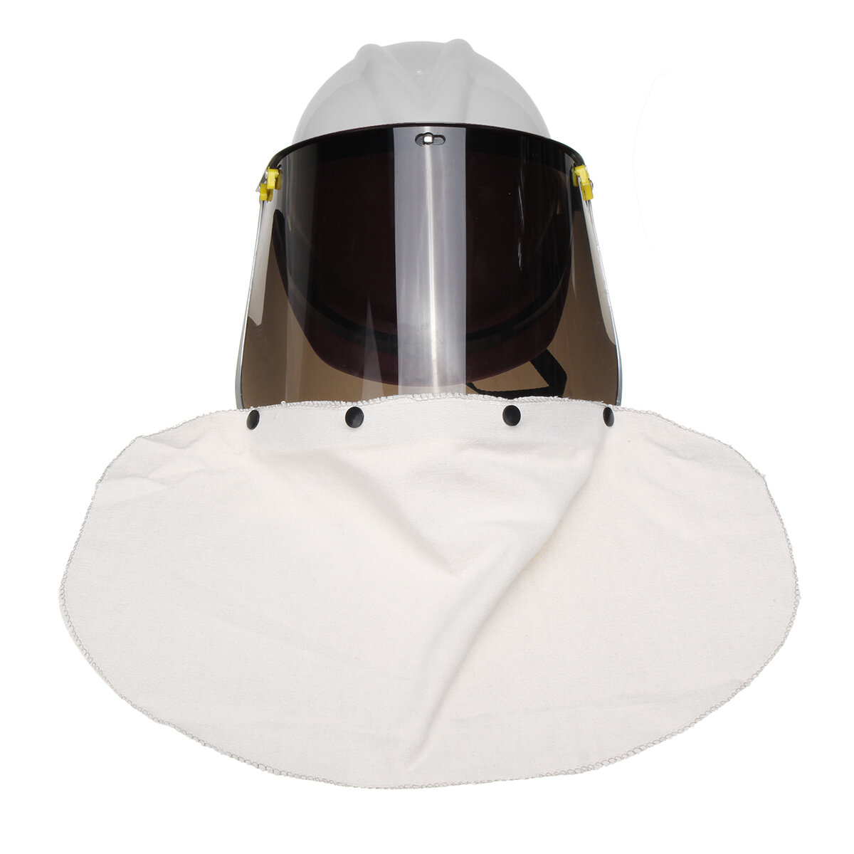 3-in-1-Sicherheitsschutz Gesichtshals Helmmaske Kappe Schutzlinse zum Schneiden Lötschweißen