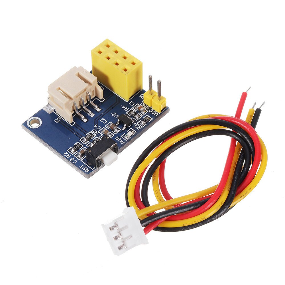 

3Pcs Geekcreit® ESP8266 ESP-01 ESP-01S WS2812 RGB LED Lamp Module Support for IDE Programming