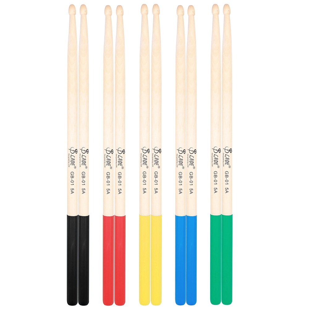 3 Pairs SLADE 5A Maple Non-slip Drumsticks for Adults and Students