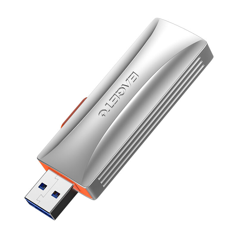 

EAGET SU33 256GB USB3.2 Gen2&Type-C USB Flash Drive 550Mb/s High Speed Pendrive Mini Portable Memory U Disk for TV Lapto