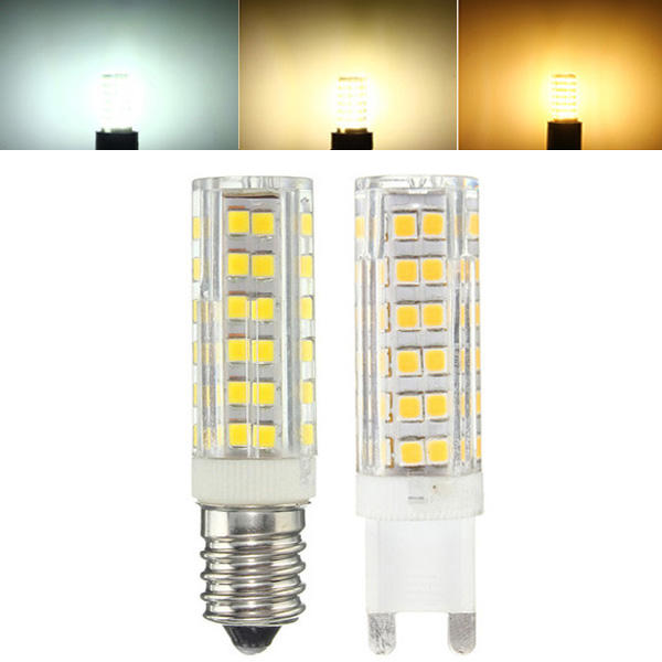 G9 E14 5W 76 SMD 2835 LED Zuiver Wit Warm Wit Natuurwit Licht Lamp Bulb AC220V