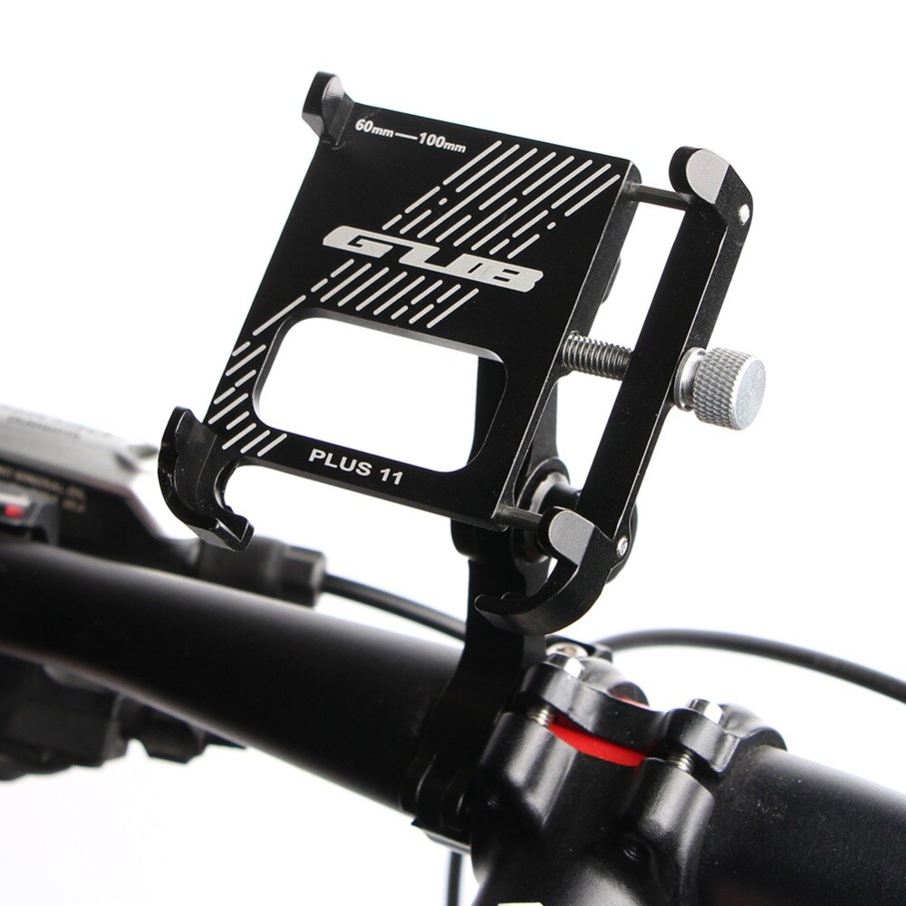 GUB PLUS 11 360° Rotation Outdoor Vlog Recording Aluminum Alloy Motorcycle Bicycle Handlebar Mobile Phone Holder Stand f