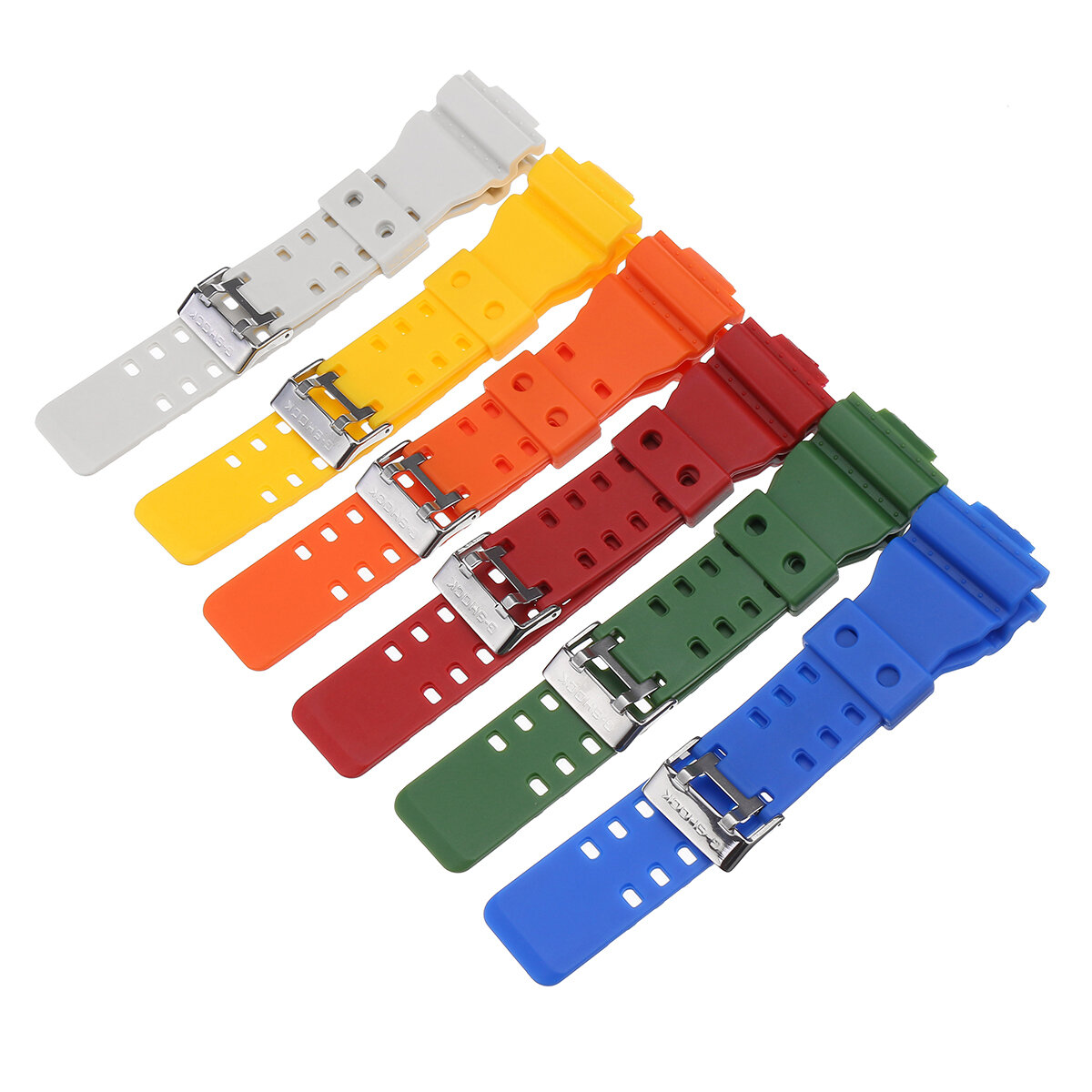 

Bakeey 22mm Colorful Watch Band Resin Strap For Casio G-SHOCK GA-110/GA-100/GD120/GA-700