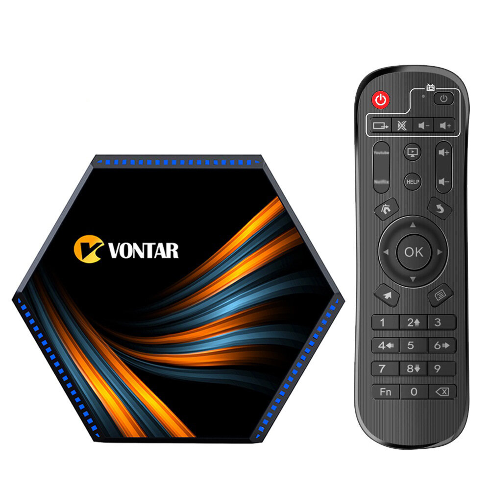 

VONTAR KK MAX DDR4 8GB RAM eMMC 64GB ROM 5G WiFi bluetooth 4.1 Android 11.0 4K 8K Smart TV Box 1000M LAN Network Set-top