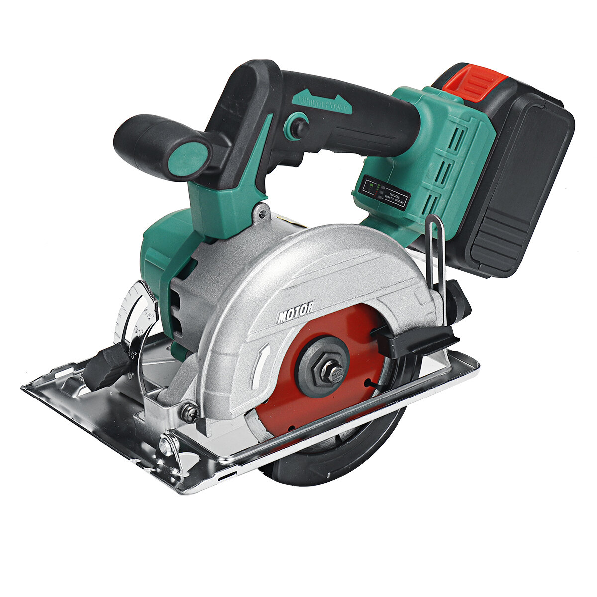 Electric Circular Saw Lithium Brushless Circular Saw Household Rechargeable Portable Cutting Machine