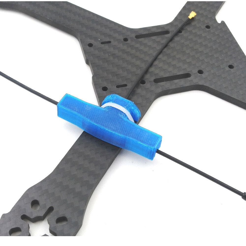 3D Gedrukte TPU-antenne Bevestigende stoelbevestiginghouder voor TBS Crossfire-ontvanger RC Drone