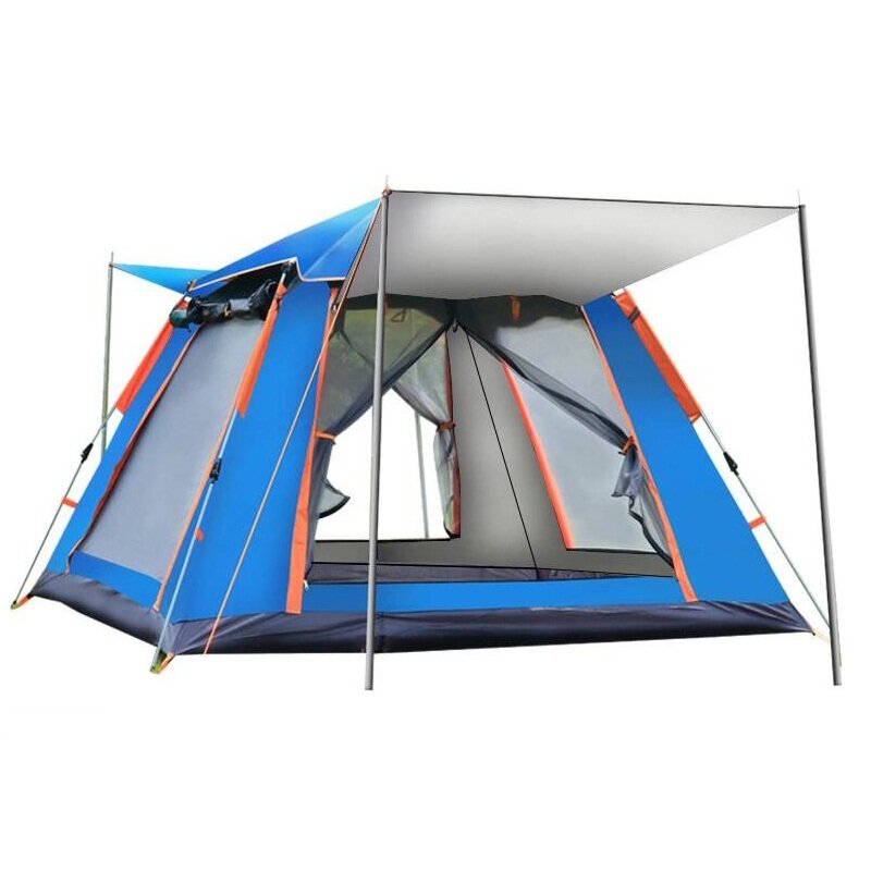 IPRee® 4-6 Person Tent Auto Setup Ventilação à prova de vento à prova d'água Anti-mosquito Barraca de acampamento Carpa