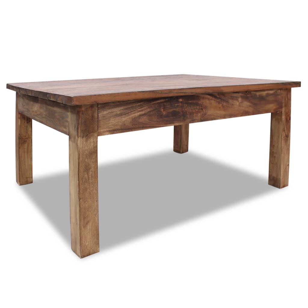 

Coffee Table Solid Reclaimed Wood 38.6"x28.7"x17.7