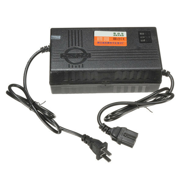 72V 2.5 Amp 20AH Battery Charger For Scooters Electric Bikes E-bike