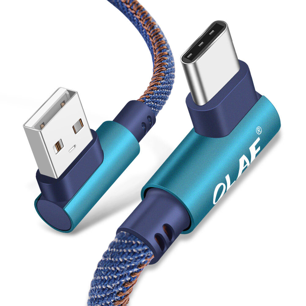 

Кабель OLAF 3A от USB-A до Тип-C для быстрой зарядки и передачи данных Медь Core Line 1M/2M Long для Huawei Mate50 для S