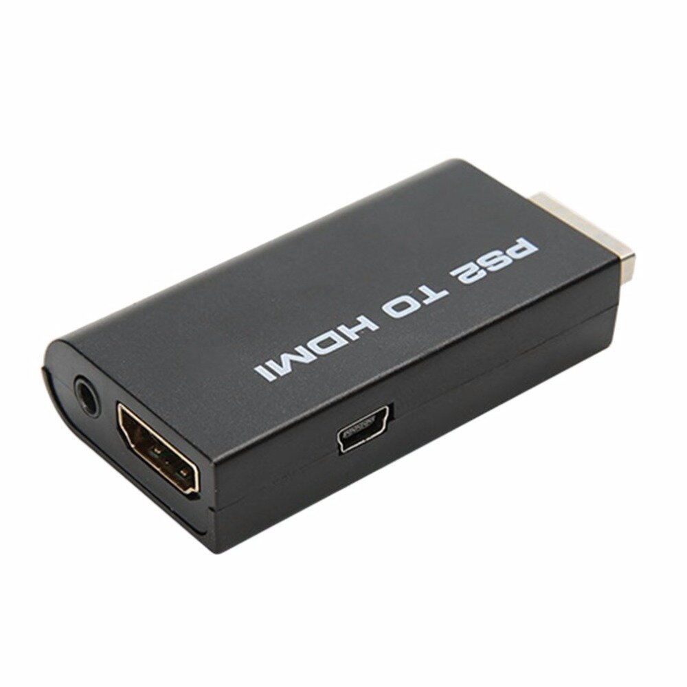 

Bakeey PS2 to HDMI Video Converter Adapter with 3.5mm Audio Output For HDTV PC Support Plug And Play