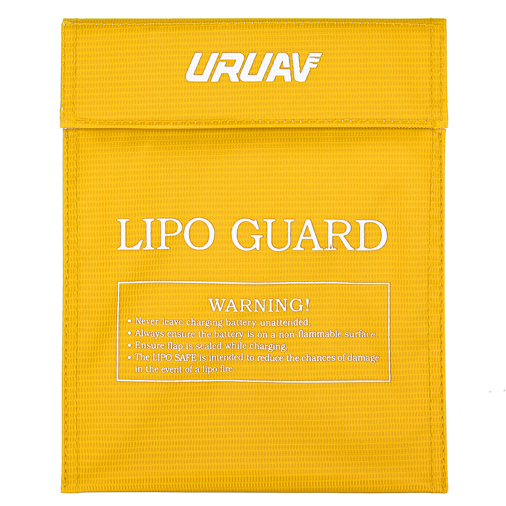 Fireproof Lipo Guard Bag 230x300mm yellow