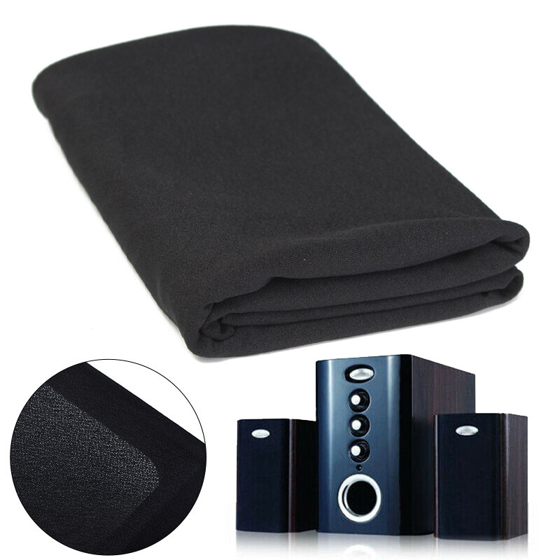 0516M Speaker Mesh Dustproof Cover Cloth Black HIFI Accessories