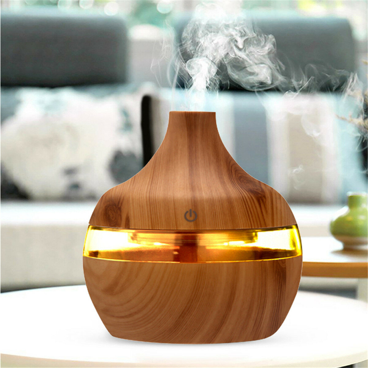 Essential LED Oil Aroma Aromatherapy Mist Diffuser USB Air Humidifier Purifier 
