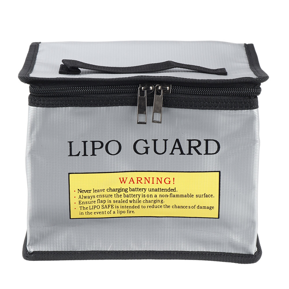 Vuurvaste waterdichte Lipo-batterij Explosiebestendige veilige tas opbergtas 215 * 145 * 165 mm