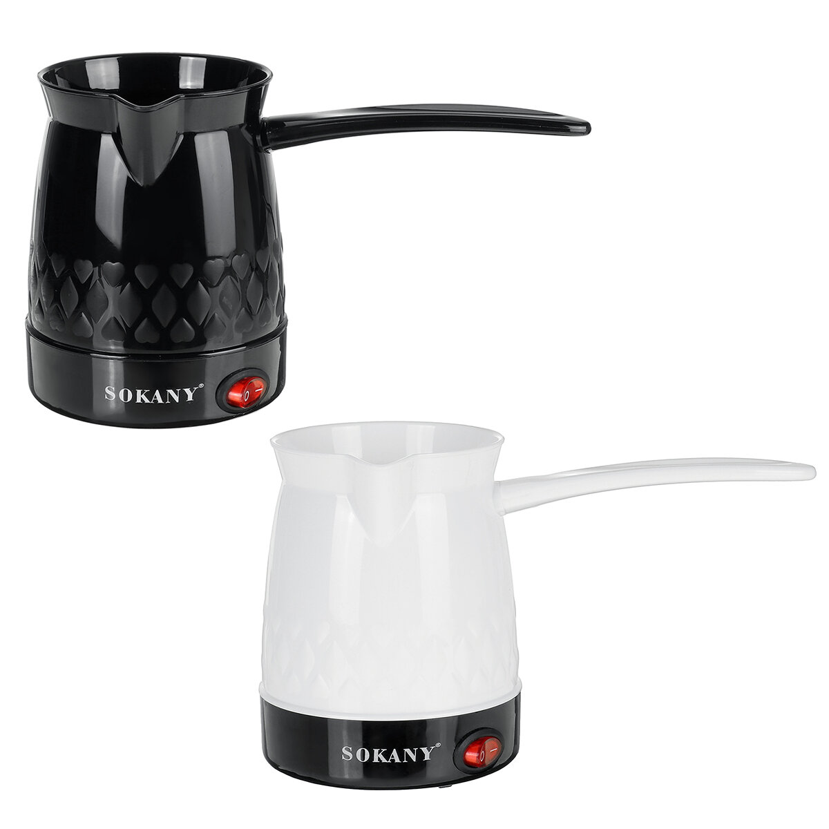 SOKANY 600W Elektrische Koffiepot Turkse Moka Maker Espresso Latte Melkketel Snelle Warmte