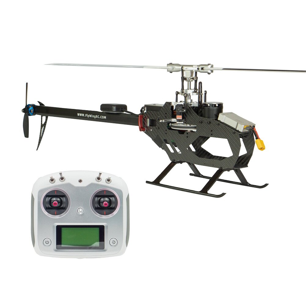 FLY WING FW450 V2 6CH FBL 3D Flying GPS Altitude Hold One-key Return RC Helicopter Zonder Canopy