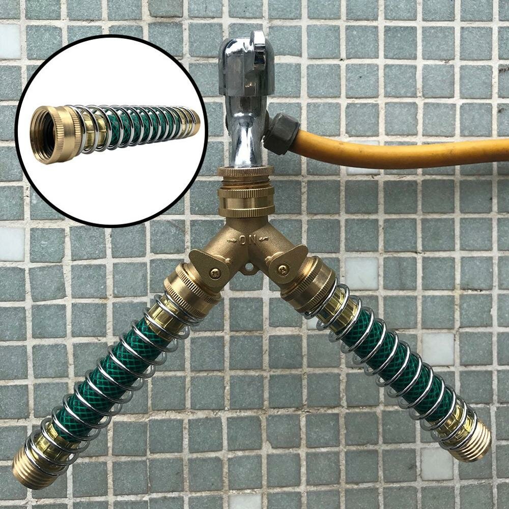 Garden Irrigation Sprinkler Copper Spring Tube Can Be Connected With Single Way Double Way And Three Way Joint