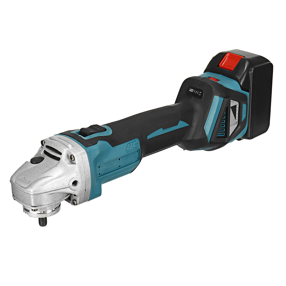 100mm Brushless Angle Grinder 6 Gear Adjustable Electric Polishing Machine W 1 or 2 Battery