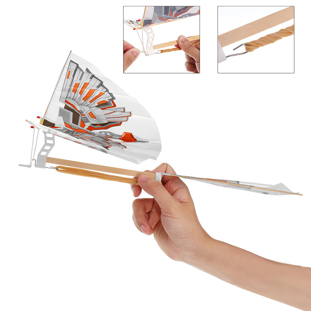 Assembled Imitate Birds Assembly Flapping Wing Flight Model Aircraft Plane  YH 