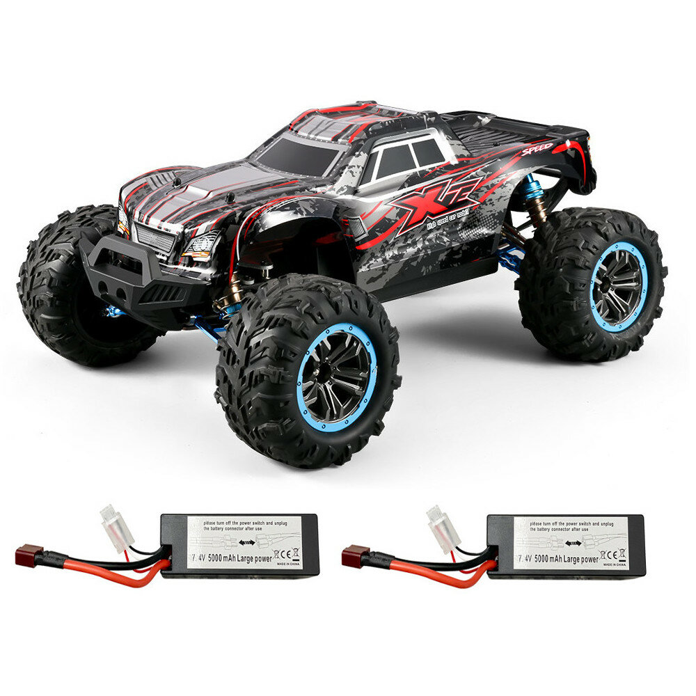 XLF F22A Several Battery RTR 1/10 2.4G 4WD 70km/h Brushless RC Car Vehicles Metal Chassis 3650 Motor 85A ESC