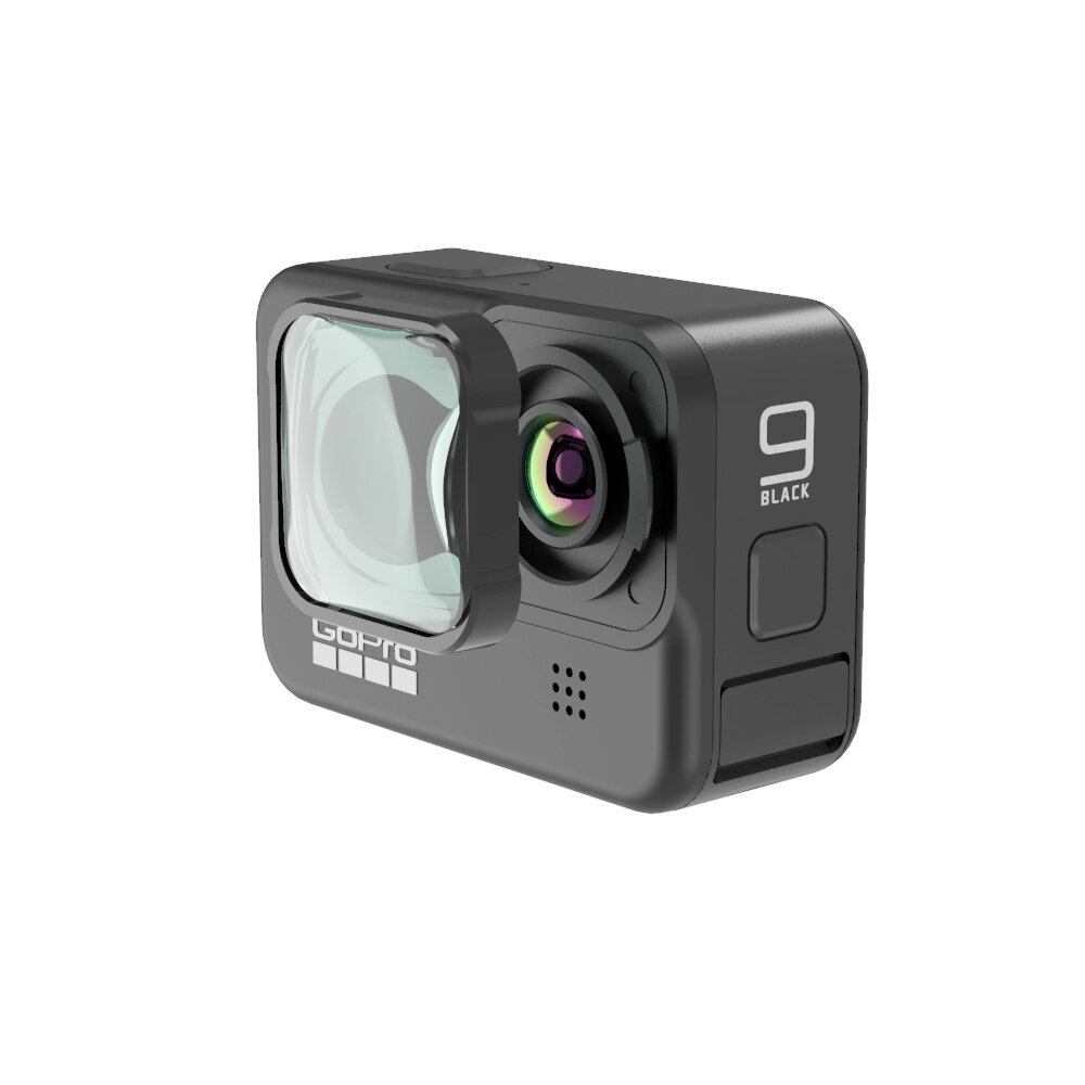 URUAV FISHEYE / Macro 15X Filter FPV Cameralensfilter voor GoPro Hero 9 FPV-actiecamera