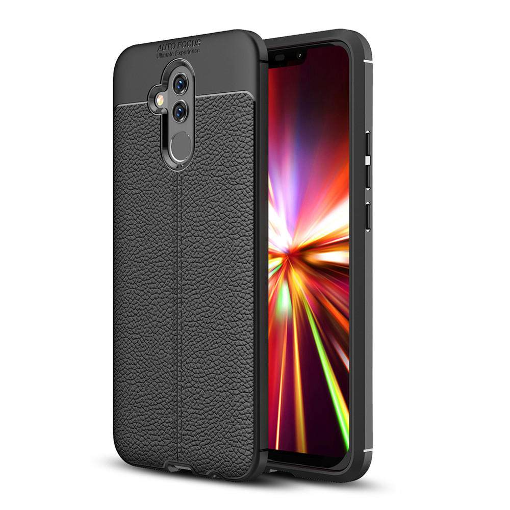 

Bakeey™ Litchi Pattern Shockproof Back Cover Protective Case for Huawei Mate 20 Lite