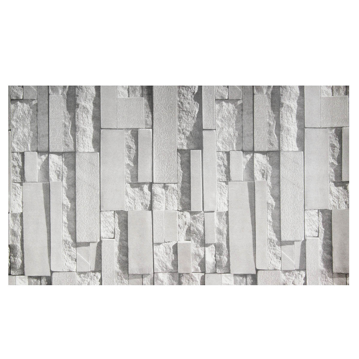 053x10m Brick Pattern 3D Wallpaper Sticker Textured Non woven TV Background Decoration