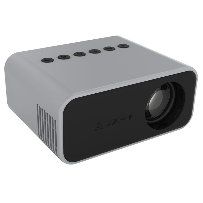 TOPRECIS YT500 Mini LED Projector Phone Wired Mirroring LCD 320x240 Pixels Children Home Theater Beamer