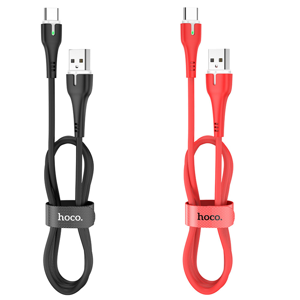 

HOCO 3A Type C Micro USB Fast Charging Data Cable For iPhone XS 11Pro Huawei P30 Pro Mate 30 Mi10 K30 Oneplus 7Pro S20 5