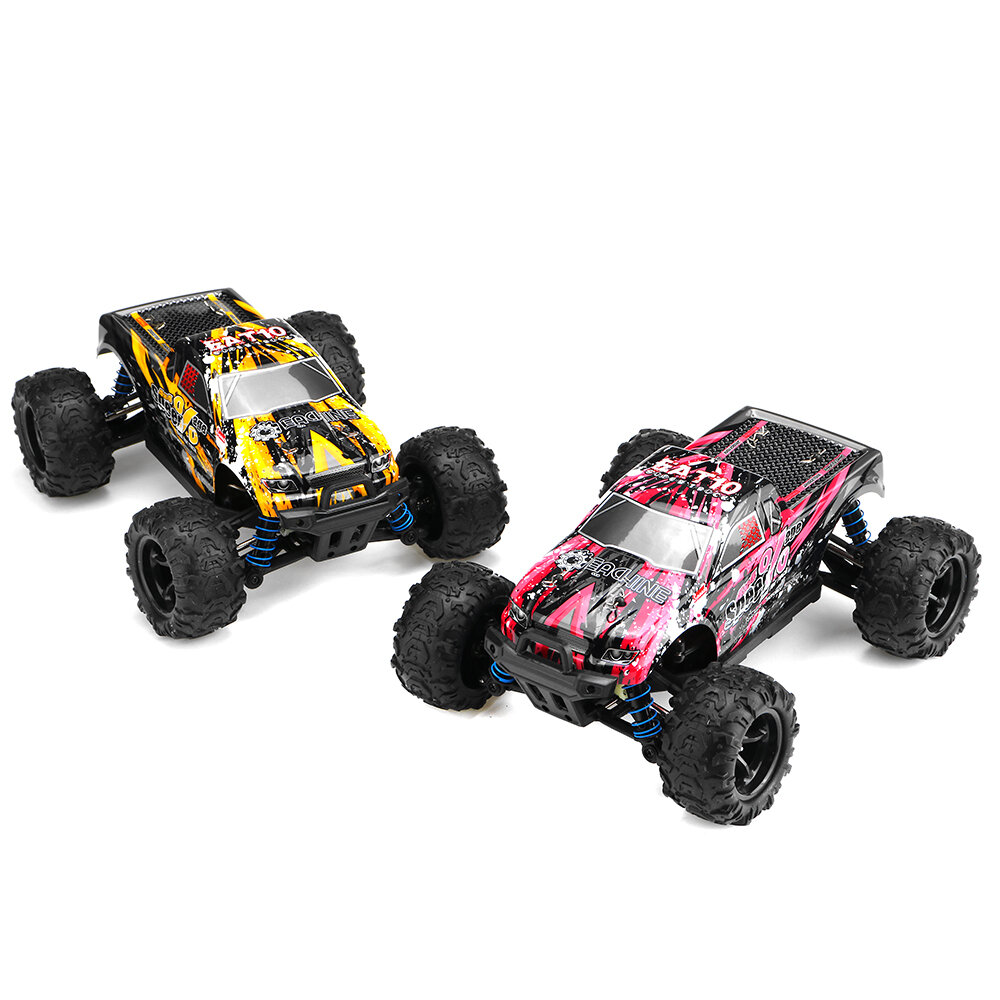 Eachine EAT10 1/18 Brushless RC Car with 2.4GHz Remote Control High Speed 40km/h 4WD Off Road Monster Truck RC Model Vehicle Crawler for Boys Kids and Adults