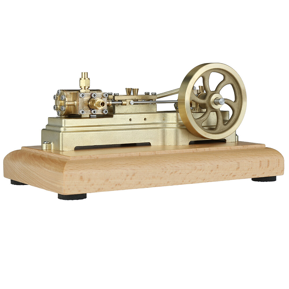 Microcosm S10B Mini Steam Boiler Horizontal Steam Engine Stirling Engine Model Toy Kits Gift