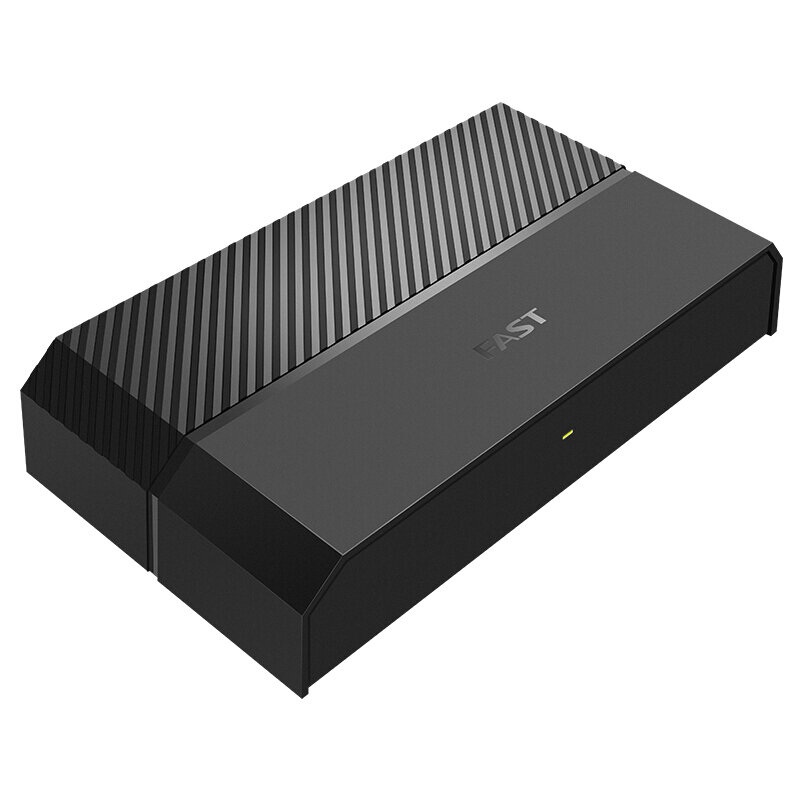

FAST 8 Port Ethernet Switch Network Switch Desktop Internet Splitter Unmanaged Switch Traffic Optimization Plug and Play