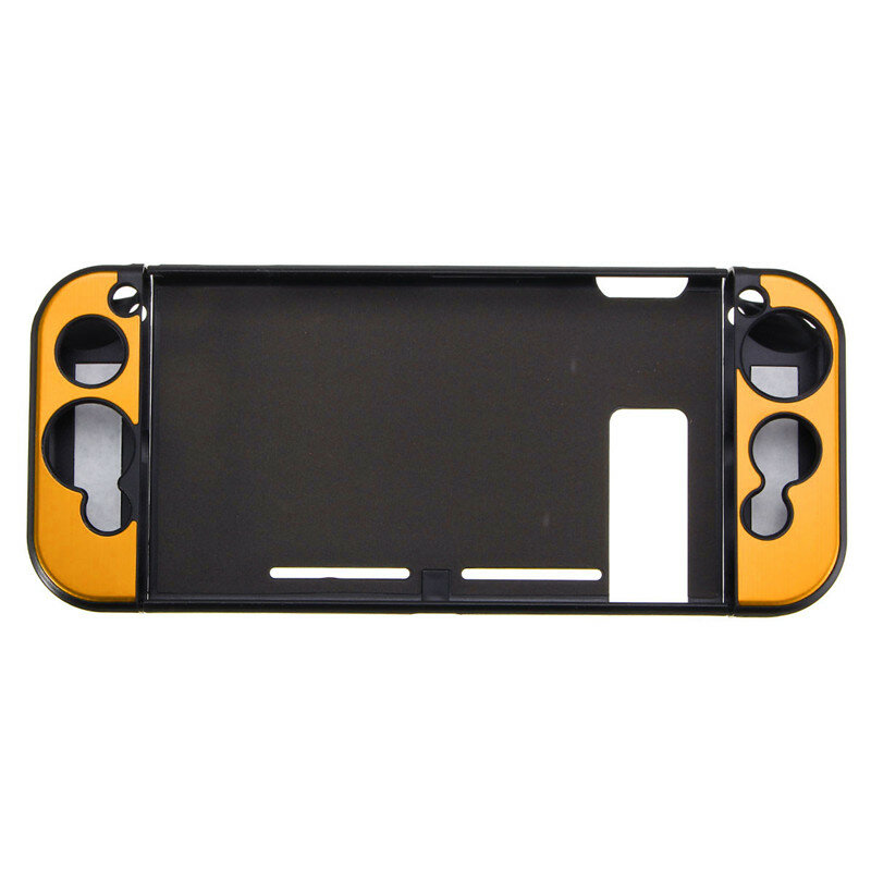 Protective PC Shell for Nintendo Switch Game Console JoyPad Anti-drop Anti-scratchAluminum Sheet Case Cover