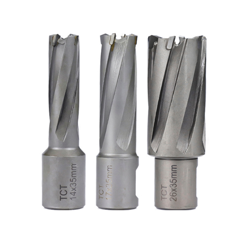 Drillpro TCT Ringvormige Snijder 13/14/16/17/18/26 / 32mm Hardmetalen Punt Magnetische Boor Weldon S