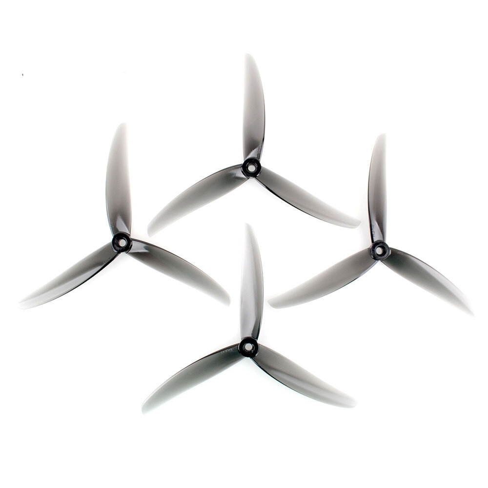 2Pairs HQProp J75 7x5x3 7Inch 3-blade 5mm Shaft Poly Carbonate Propeller for Long Range FPV Racing R