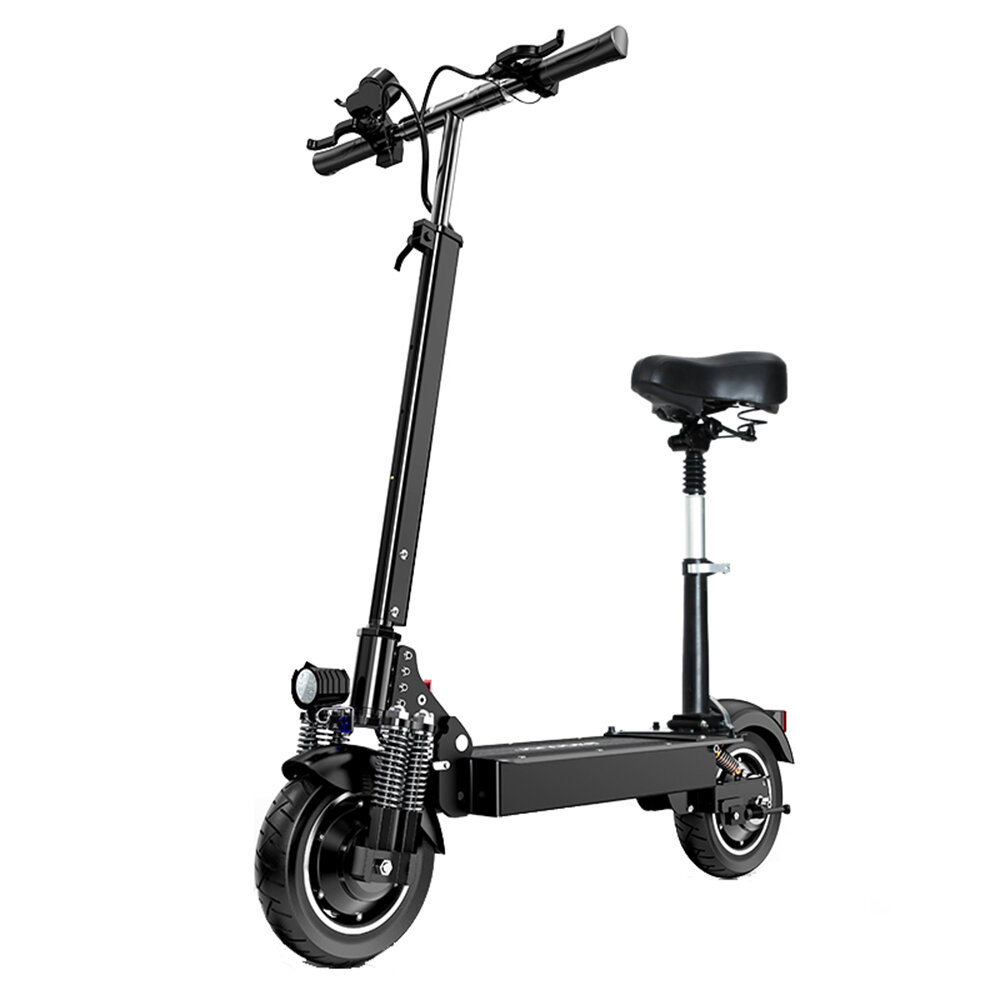 [EU DIRECT] T10 23Ah 52V 1000W*2 Folding Moped Electric Scooter 10inch 70Km/h Top Speed 80km Mileage Range Max Load 200kg
