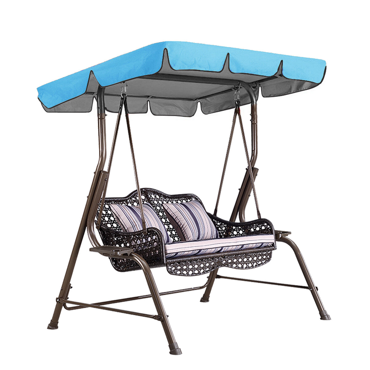 Waterproof Sunshade Swing Chair Hammock Canopy Garden Top Cover for Outdoor