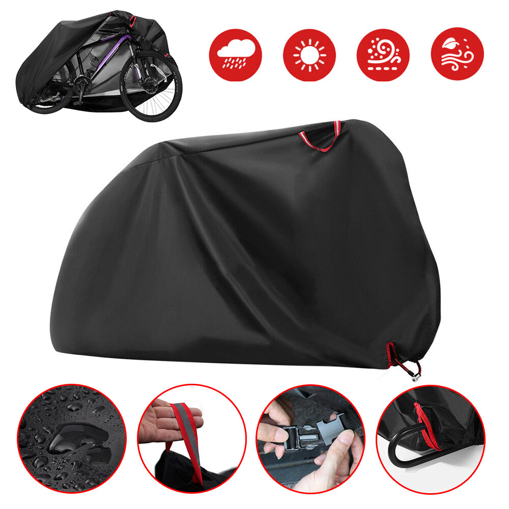 4-Sizes Bicycle Bike Cover Waterproof Snow Cover Rain UV Protector Dust Shield for Scooter Bike Rain Dustproof Cover