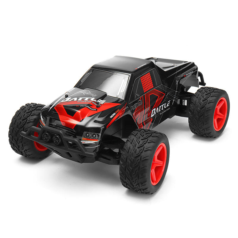 

Wltoys L219 1/10 2.4G 2WD 30km/h Racing RC Car Brushed Full Scale Steering Big Foot Truck Toys