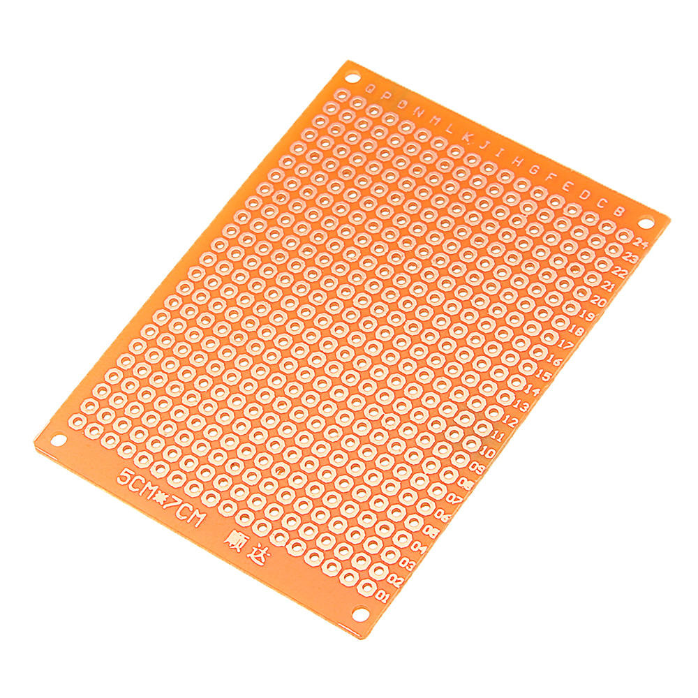 

5шт DIY 5x7 прототип бумаги PCB универсальная экспериментальная матрица плат