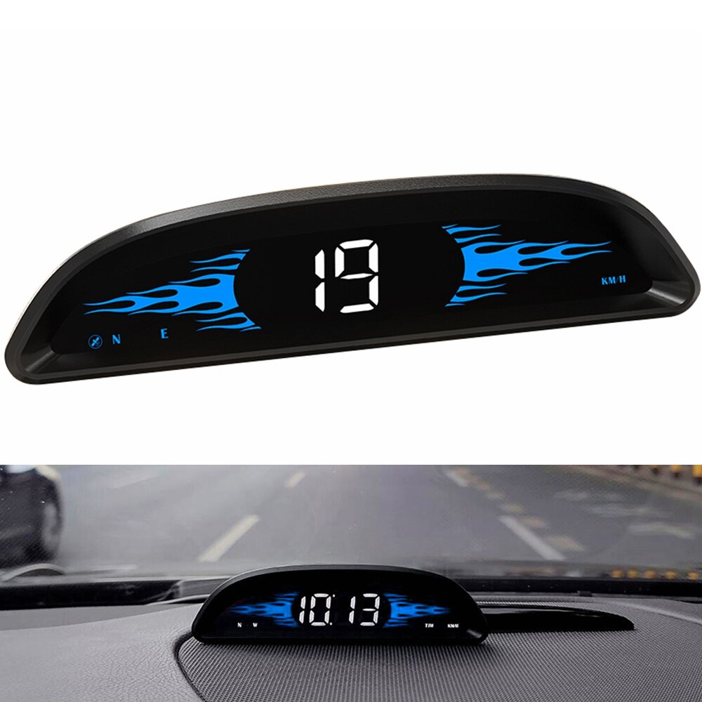 GEYIREN G2 GPS HUD Head Up Display Car Speedometer Electronics Tachometer for...