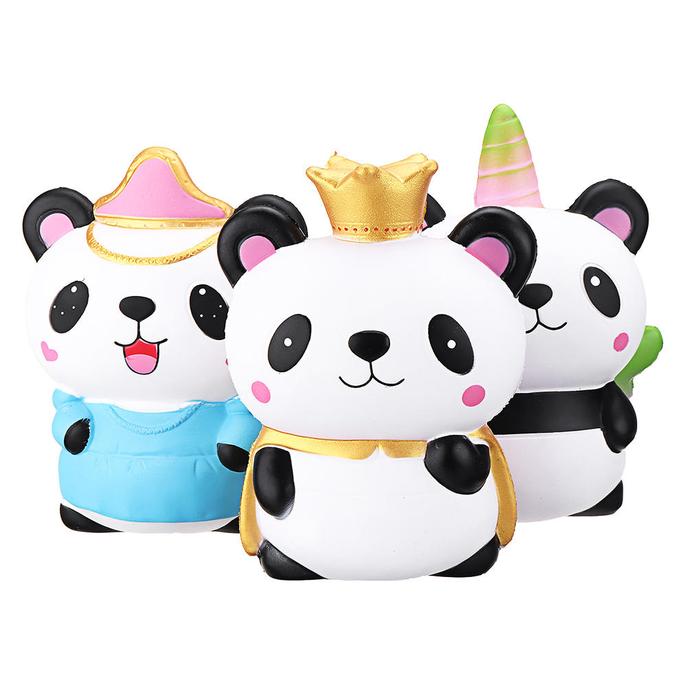 

Panda Squishy Kawaii Animal Family Медленно растущий отскок Джамбо 24см Игрушки Подарочный декор