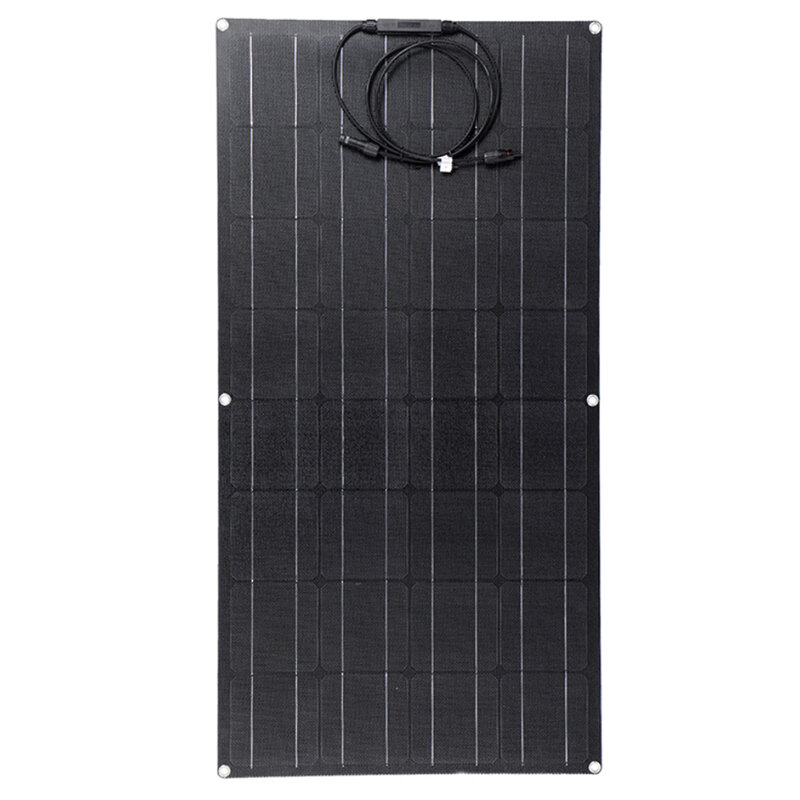 LEORY 90W Esnek Solar Panel Kit Komple 18V Solar Şarj Cihazı DIY Konektör Enerji Sistemi Akıllı Telefon Şarj Kampçılık Bot