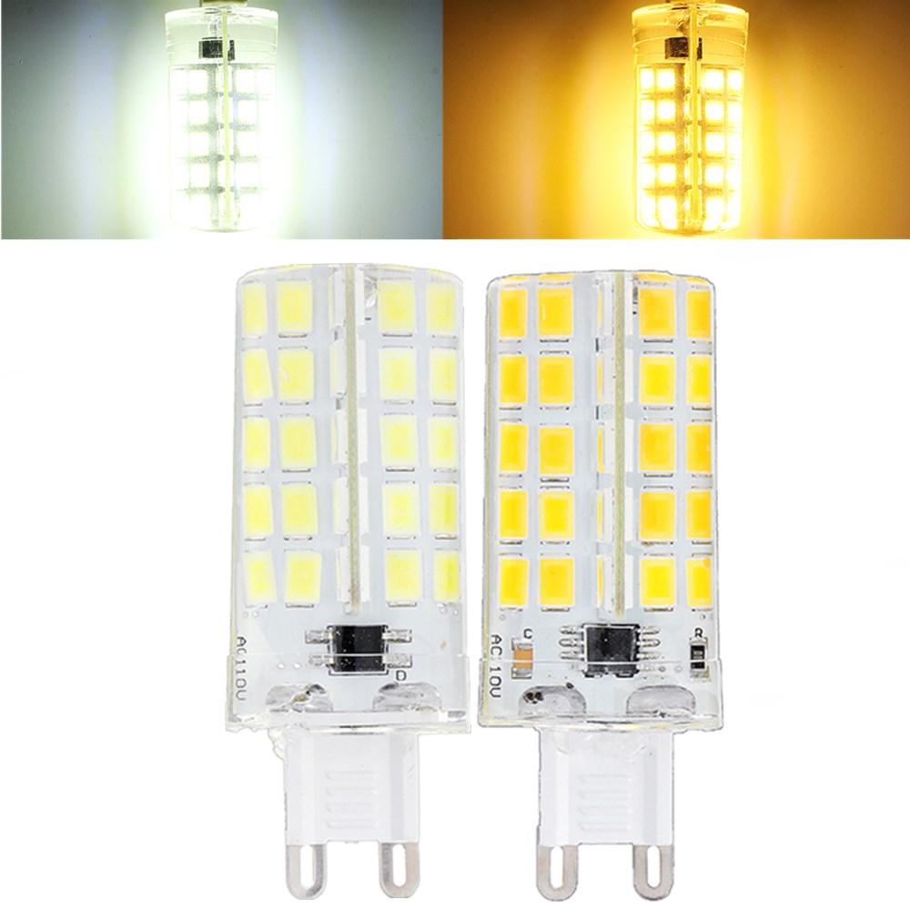 Dimbare G9 7W SMD 5730 LED's Corn Light Bulb Vervang Kroonluchter Lamp AC110 / 220V