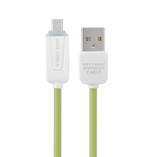 1.0M USB 2.0 naar Micro USB LED opladen datakabel voor Tablet Cell Phone