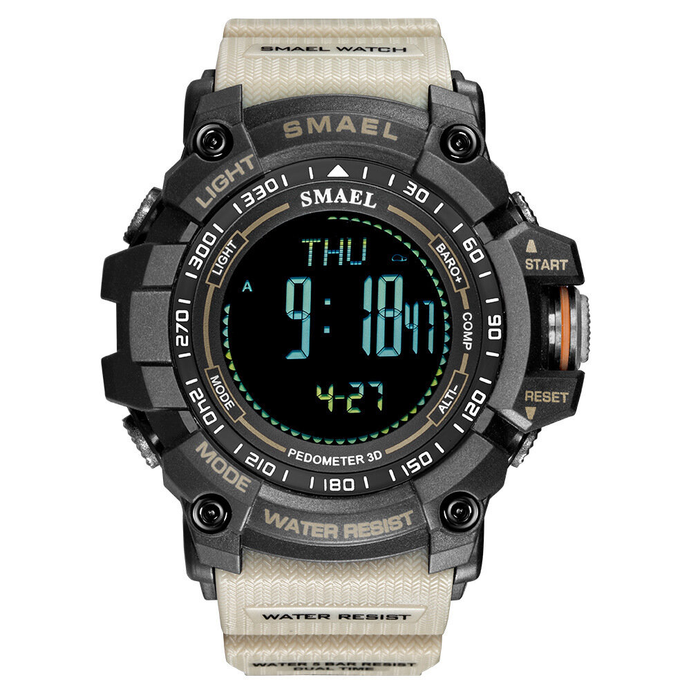 

SMAEL 8020 Sport Men Watch Luminous Date Week Display Compass Alarm Clock Outdoor Digital Watch