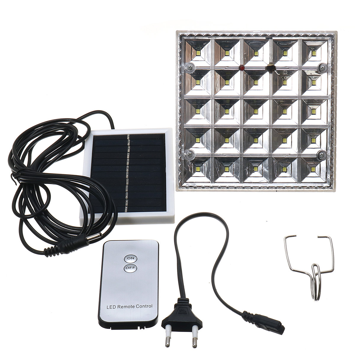 IPRee ™ 25 LED Solar Camping Licht hängende Zelt Lampe Laterne mit Fernbedienung