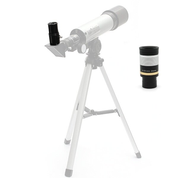 IPRee® 1.25" Делюкс 8-24мм зум-окуляр телескопа Полностью металлический окуляр с FMC широкополосной HD зеленой пленкой